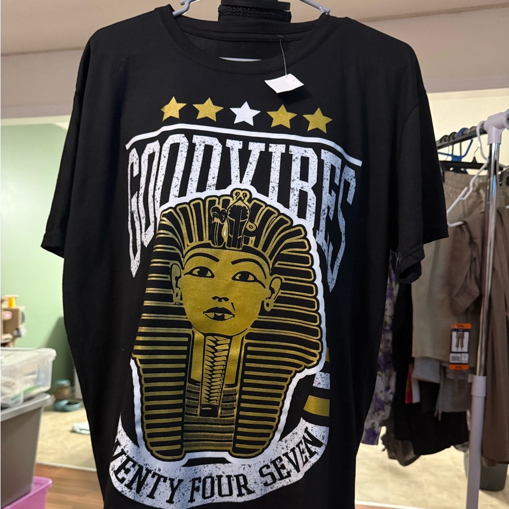 Good Vibes Black T-Shirt